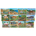 Folk Art Jigsaw Puzzle Collection - 12-Pack - for just $29.99! 