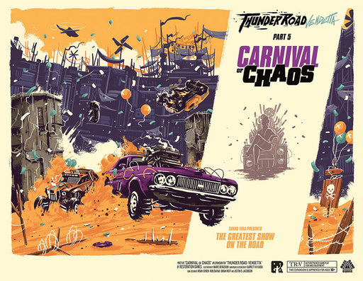 Thunder Road: Vendetta - Carnival of Chaos Expansion - for just $39.99! 