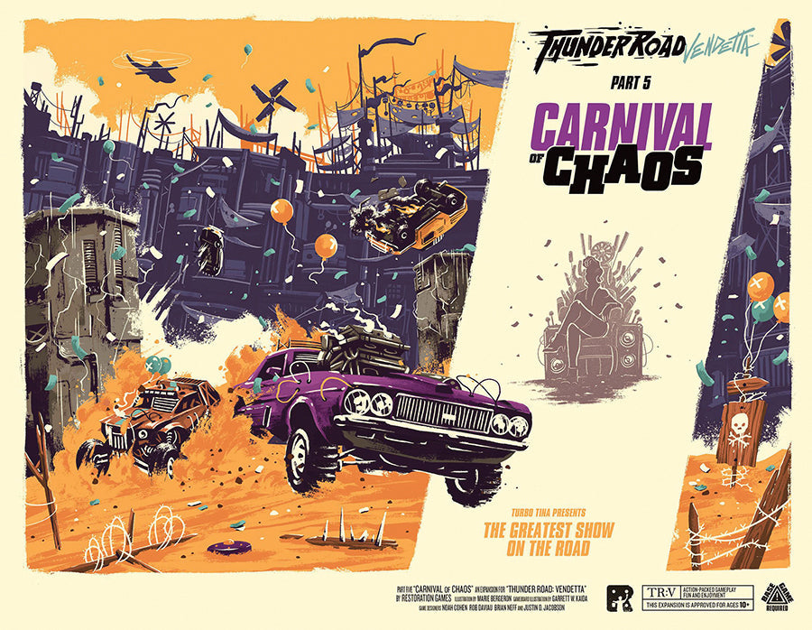Thunder Road: Vendetta - Carnival of Chaos Expansion - for just $39.99! 