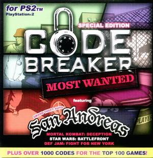 Code Breaker: Most Wanted (Playstation 2) - for just $0! 