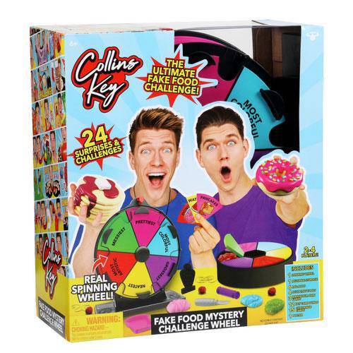 Collins Key Fake Food Challenge Wheel - Just $29.50! Shop now at Retro Gaming of Denver