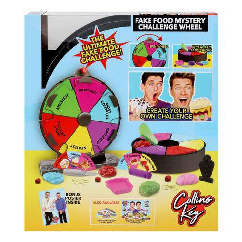 Collins Key Fake Food Challenge Wheel - Just $29.50! Shop now at Retro Gaming of Denver