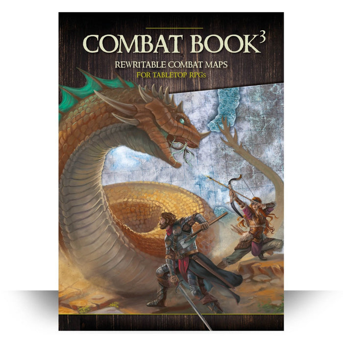 Combat Book 3: Fantasy Rewritable Combat Maps for Tabletop RPGs - for just $48.99! 