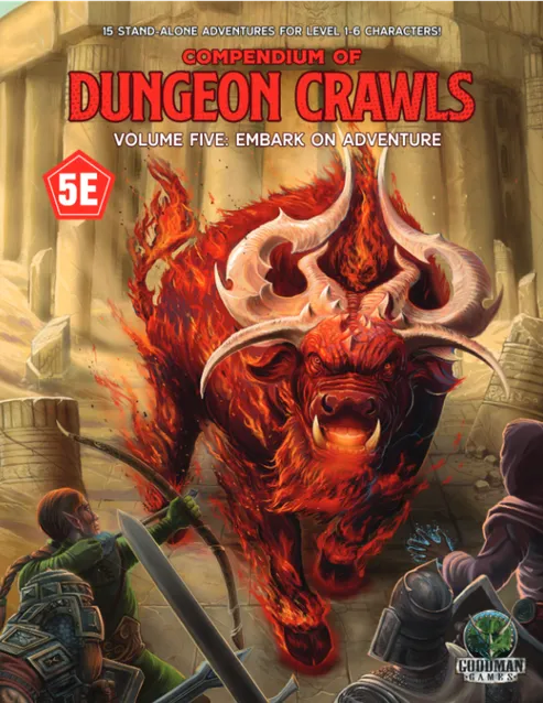 Compendium of Dungeon Crawls: Volume 5 Embark on Adventure - for just $59.99! 