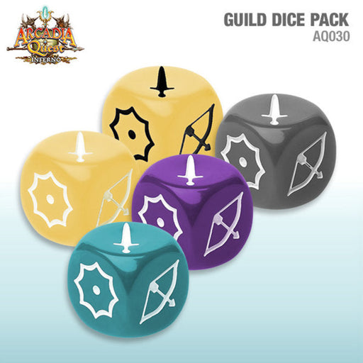 Arcadia Quest: Inferno Guild Dice - for just $6.99! 