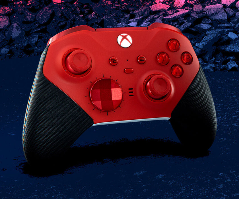 RED CORE XBOX ELITE SERIES 2 CUSTOM MODDED CONTROLLER - Just $139.99! Shop now at Retro Gaming of Denver