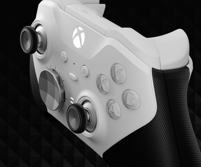 WHITE CORE XBOX ELITE SERIES 2 CUSTOM MODDED CONTROLLER - Just $139.99! Shop now at Retro Gaming of Denver