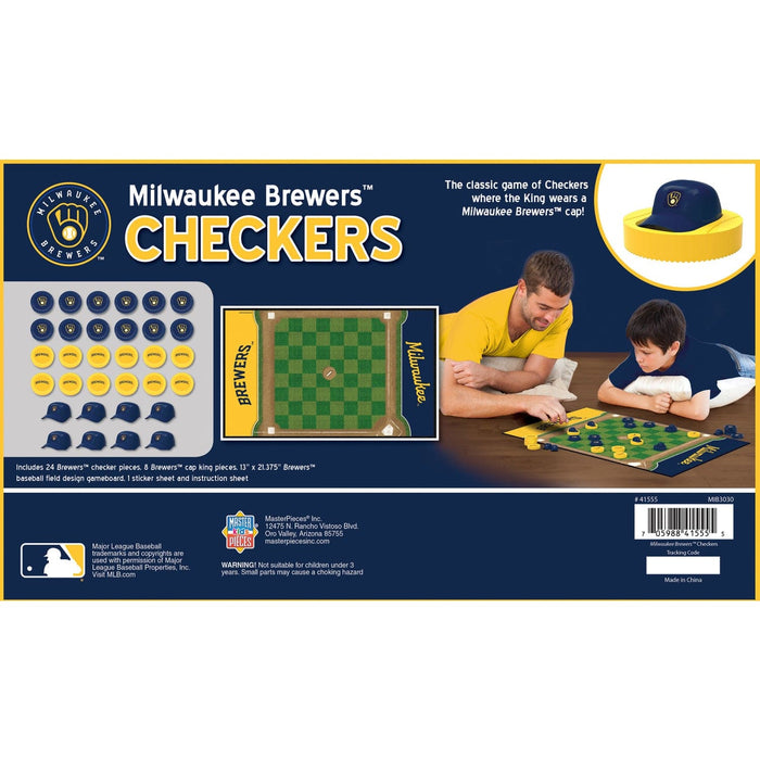 Milwaukee Brewers Checkers - for just $14.99! 