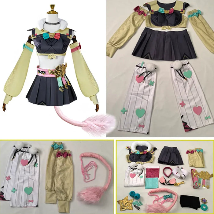 Genshin Varesa Cosplay Set – Kawaii Fantasy Uniform Costume - for just $60.95! 