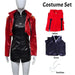 Misato Katsuragi EVA Cosplay Set – Red Jacket & Black Dress Costume - for just $48.95! 