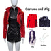 Misato Katsuragi EVA Cosplay Set – Red Jacket & Black Dress Costume - for just $48.95! 