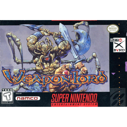 WeaponLord (Super Nintendo) - Premium Video Games - Just $0! Shop now at Retro Gaming of Denver