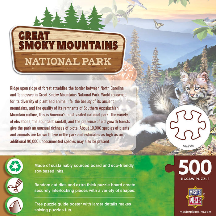 Great Smoky Mountains National Park 500 Piece Jigsaw Puzzle - Just $14.99! Shop now at Retro Gaming of Denver