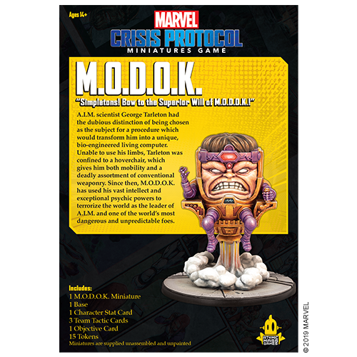 Marvel Crisis Protocol: MODOK - for just $34.95! 