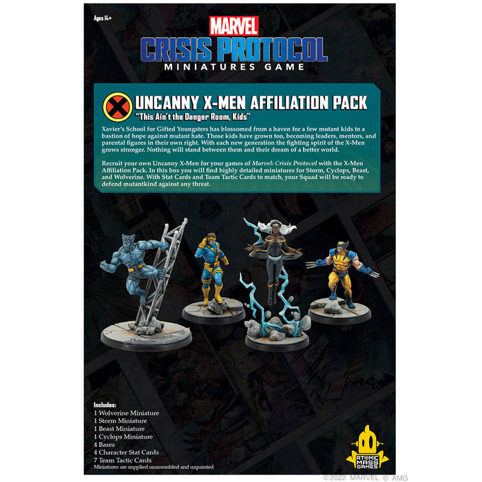 Marvel Crisis Protocol: Uncanny X-Men Affiliation Pack - for just $47.99! 
