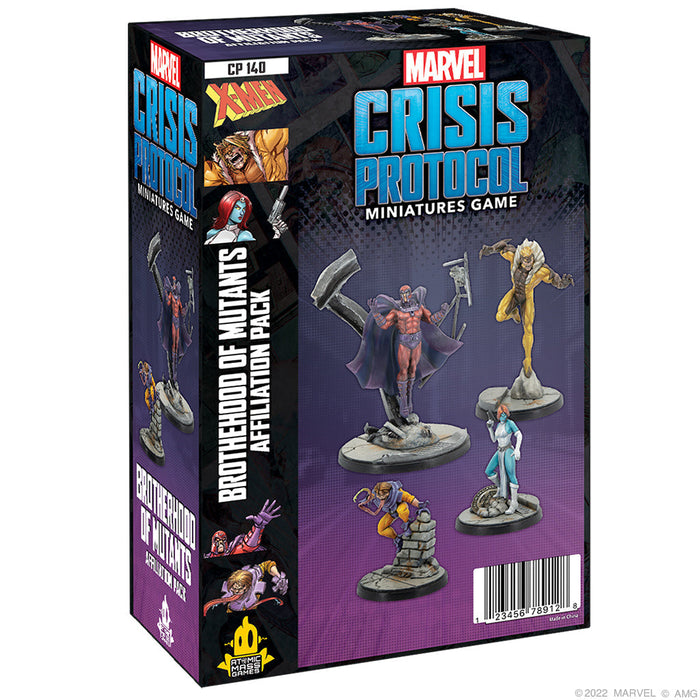 Marvel Crisis Protocol: Brotherhood of Mutants Affiliation Pack - Premium Miniatures - Just $51.99! Shop now at Retro Gaming of Denver