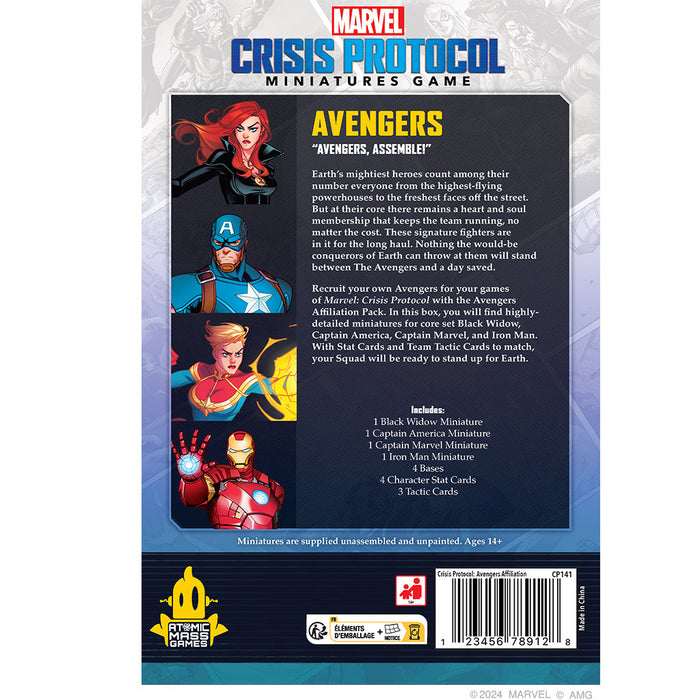 Marvel Crisis Protocol: Avengers Affiliation Pack - for just $59.99! 