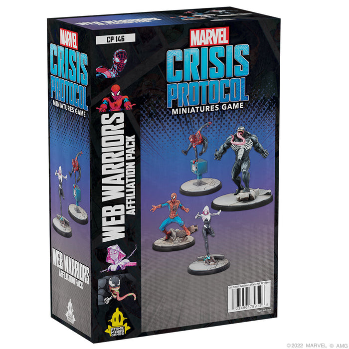 Marvel Crisis Protocol: Web Warriors Affiliation Pack - for just $62.99! 