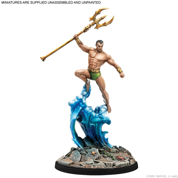 Marvel Crisis Protocol: Black Panther, Chosen of Bast & Namor, the Sub-Mariner - for just $49.99! 