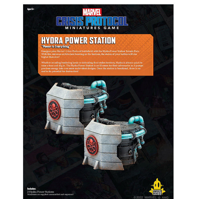 Marvel Crisis Protocol: Hydra Power Station Terrain Pack - for just $52.99! 