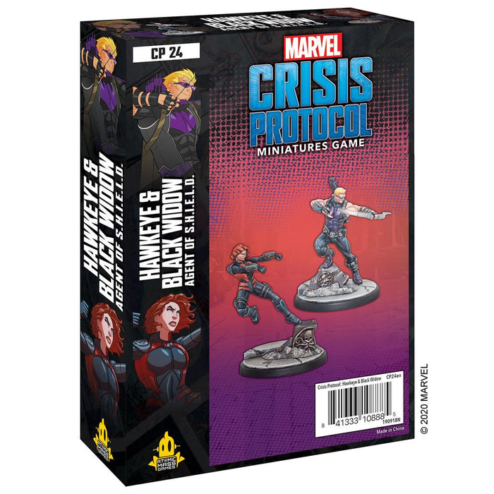 Marvel Crisis Protocol - Hawkeye & Black Widow: Agent of S.H.I.E.L.D - for just $34.99! 