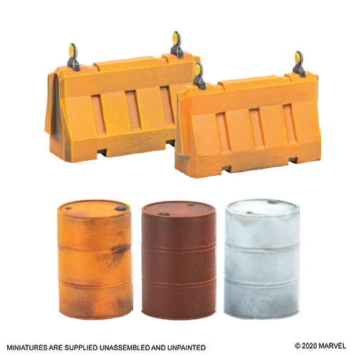 Marvel Crisis Protocol: NYC Construction Site Terrain - for just $54.95! 