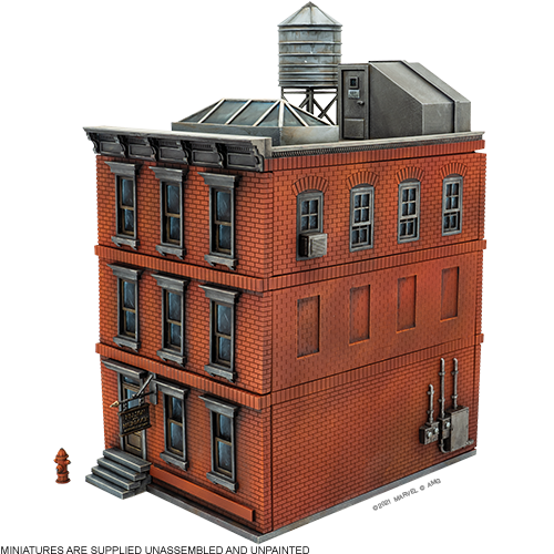 Marvel Crisis Protocol: NYC Apartment Building Terrain - for just $79.95! 