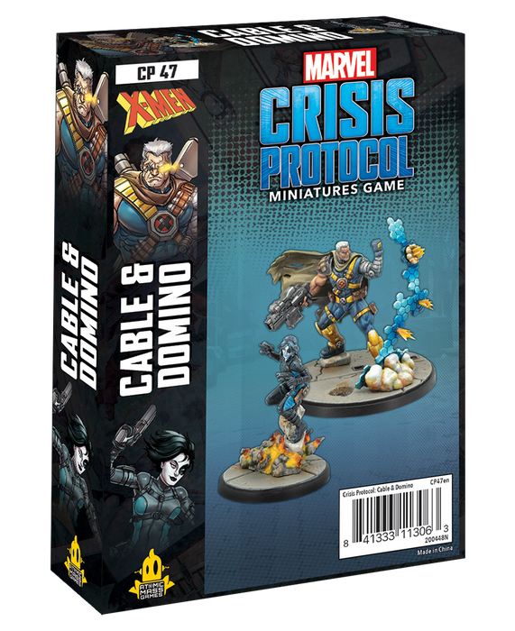 Marvel Crisis Protocol: Cable & Domino Character Pack - for just $39.95! 