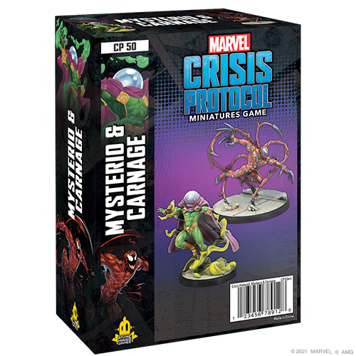 Marvel Crisis Protocol: Mysterio and Carnage - for just $39.95! 