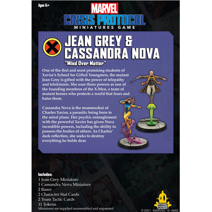 Marvel Crisis Protocol: Jean Grey & Cassandra Nova - for just $39.95! 