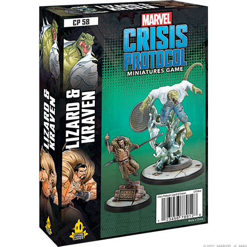 Marvel Crisis Protocol: Lizard and Kraven - for just $44.95! 
