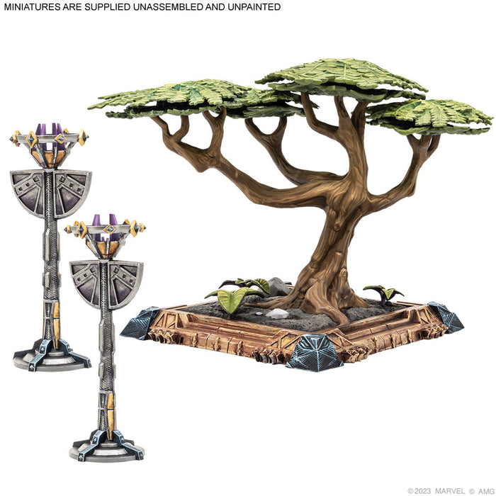 Marvel Crisis Protocol: Kingdom of Wakanda Terrain Pack - for just $84.99! 