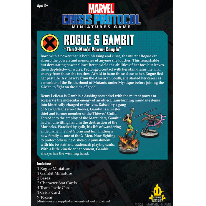 Marvel Crisis Protocol: Gambit & Rogue Basics - for just $39.99! 