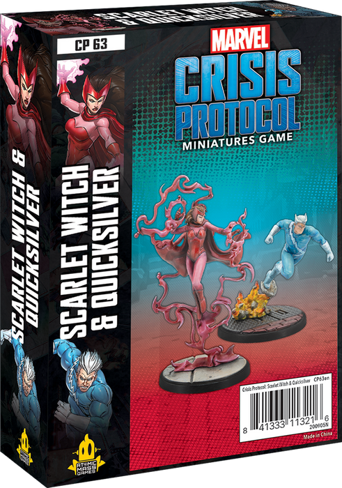 Marvel Crisis Protocol: Scarlet Witch and Quicksilver - for just $39.95! 