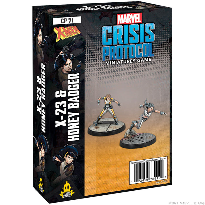 Marvel Crisis Protocol: X-23 & Honey Badger - for just $27.99! 