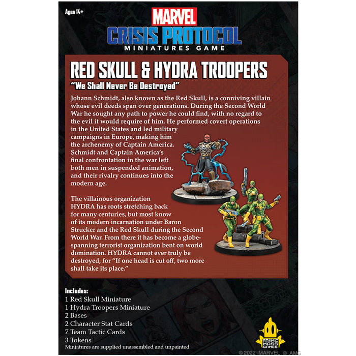 Marvel Crisis Protocol: Red Skull & Hydra Troops - for just $49.99! 