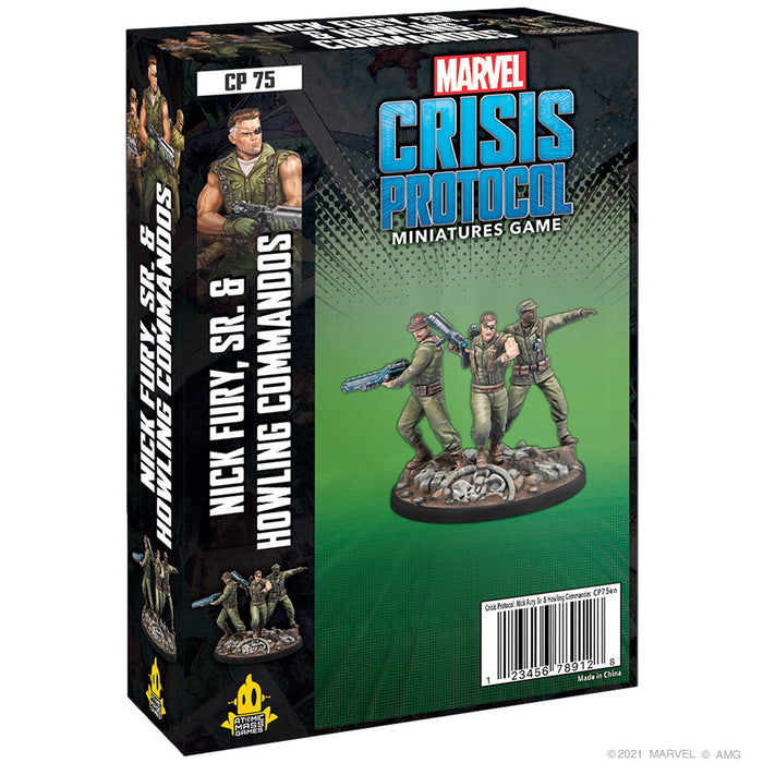 Marvel Crisis Protocol: Nick Fury, Sr. & Howling Commandos - for just $44.99! 