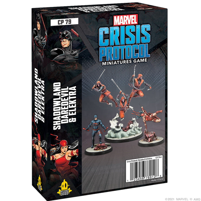 Marvel Crisis Protocol: Shadowland Daredevil & Elektra - for just $54.99! 