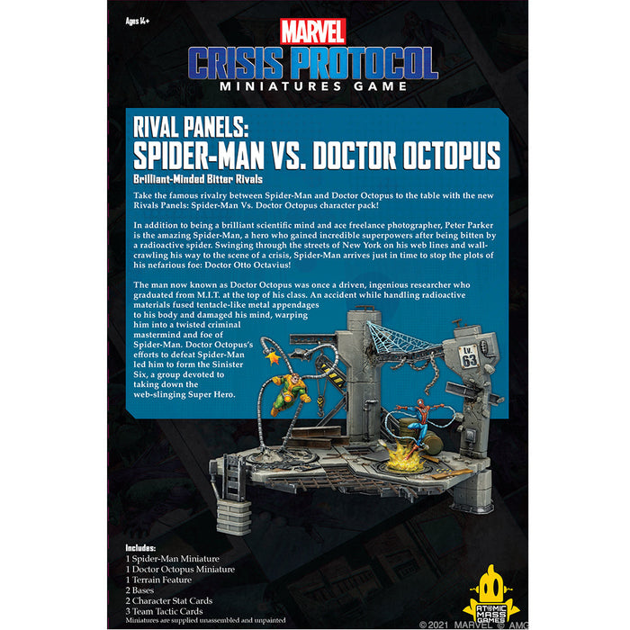 Marvel Crisis Protocol: Rival Panels - Spider-man vs. Doctor Octopus - for just $59.99! 