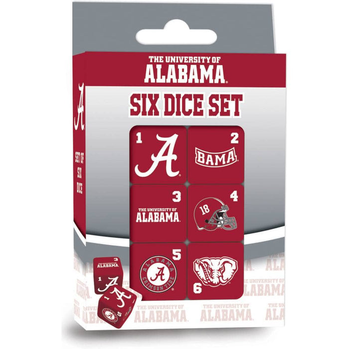 Alabama Crimson Tide Dice Set - 19mm - for just $7.99! 