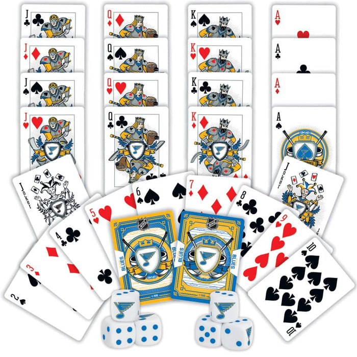 St. Louis Blues - 2-Pack Playing Cards & Dice Set - for just $19.99! 
