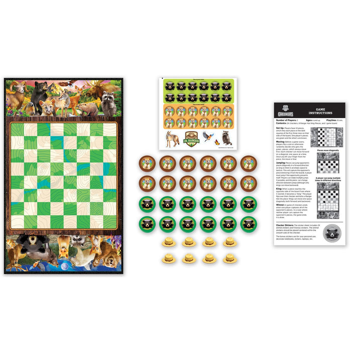 Jr. Ranger Checkers Board Game - Just $19.99! Shop now at Retro Gaming of Denver