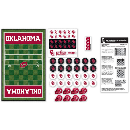 Oklahoma Sooners Checkers Board Game - Just $19.99! Shop now at Retro Gaming of Denver