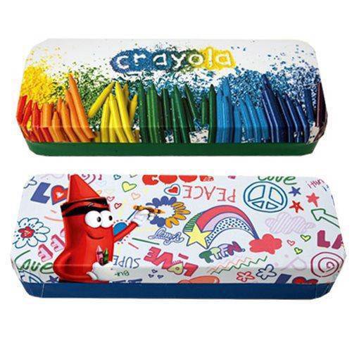 Crayola Pencil Holder Tin Box - Set of 2 - Just $8! Shop now at Retro Gaming of Denver