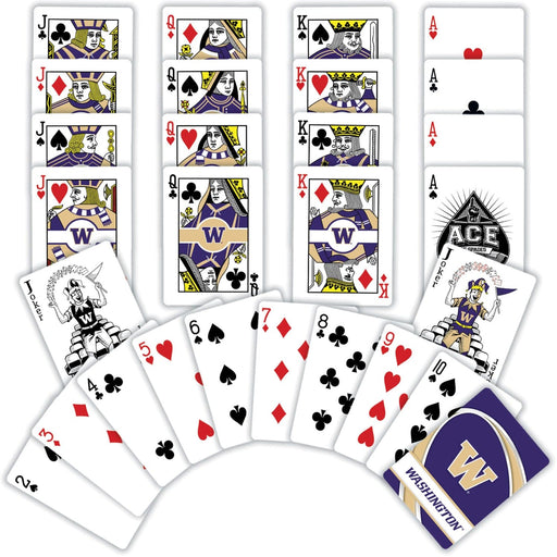 Washington Huskies Playing Cards - 54 Card Deck - for just $7.99! 