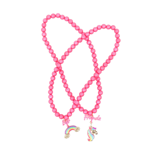 Best Friends Rainbow Unicorn Necklace Set - Just $8.99! Shop now at Retro Gaming of Denver