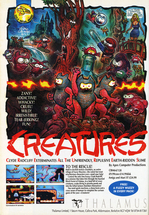 Creatures (Commodore 64) - for just $44.99! 