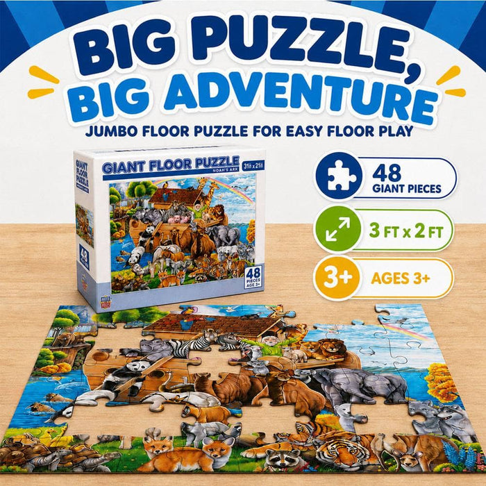 Noah's Ark 48 Piece Floor Jigsaw Puzzle - for just $19.99! 
