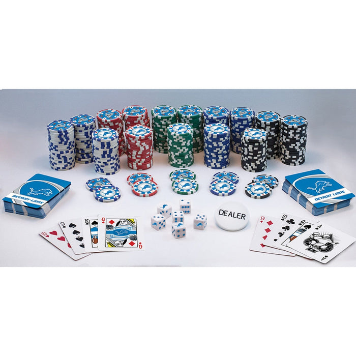 Detroit Lions 300 Piece Poker Set - for just $124.99! 