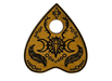 Small Crow & Crystal Spirit Board - Light Stain - for just $15! 